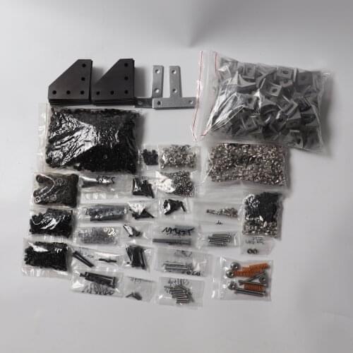 Blurolls full screws, nuts, bracket and corners kit for BLV MGN Cube 3d printer