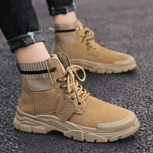 XYSSWW Men's Motorcycle Boots