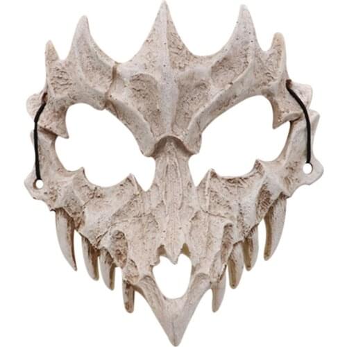 Halloween Japanese Anime Cosplay Mask Dragons God Tiger Yaksha Tengu Skeleton Cosplay Costume Carnival Theme Party Prop