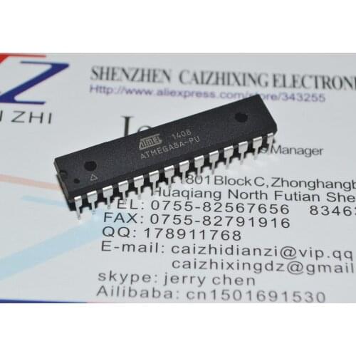 1PCS/lot ATMEGA8A-PU ATMEGA8A ATMEL DIP-28 Instead of (ATMEGA8L-8AU and ATMEGA8-16AU )100% NEW&Original
