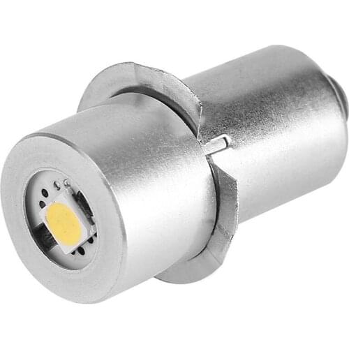 1W P13.5S Led Flashlight Bulb, 100~110LM 2700~7000K Replacement Bulb Torch Lamp Emergency Work Light