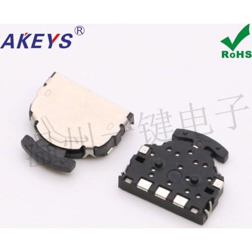 10pcs FT-011 toggle switch speaker one button control button accessory dial reset auto reset pulsator switch