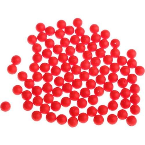 100 Pieces Of EPS Float Ball Foam Ball Eye-Catching Beans Ball Float Ball Ball Buoy Fishing Gear Float Fishing Modified Dri E1V3