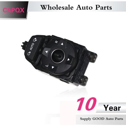 CAPQX For Hyundai Santa Fe Santafe IX45 2013-2016 Outside Rearview Mirror Folding Switch Mirror Regulation Button knob