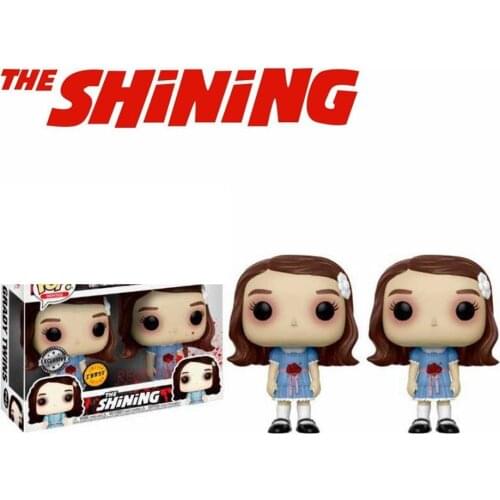Funko Movies The Shining The Grady Twins 2# PVC Action Figure toys Vinyl Figure Winter Snow Twins Collectibles Model Toy