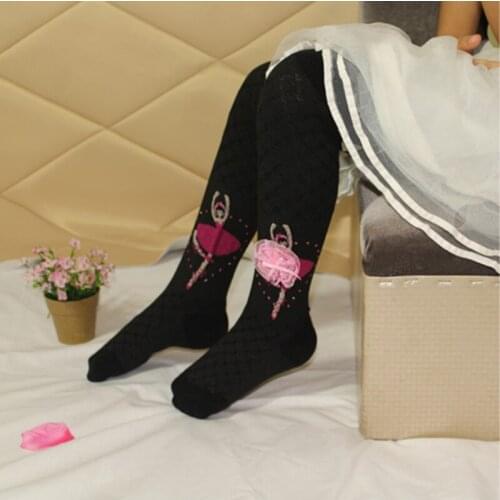 Lovely Baby Stockings Flower Ballet tights Girls Princess Pantyhose Cotton Elastic Hosiery Fashion for 3-10 Yeas Kids tights