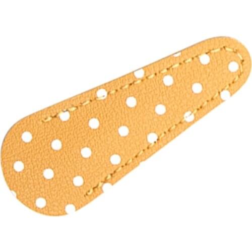 C5AD Leather Embroidery Scissors Sheath Cover Barber Hairdressing Shears Holster Protective Storage