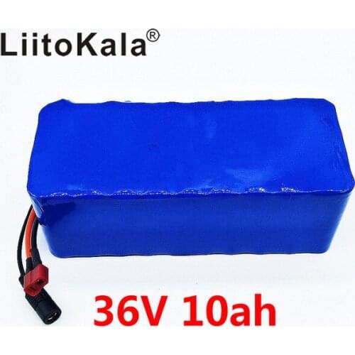 Liitokala 36V 10AH bike electric car battery scooter high-capacity lithium battery not include Charger