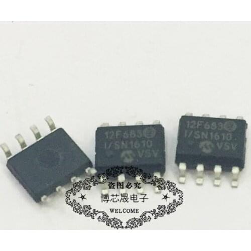 Xinyuan 50pcs/lot PIC12F683-I/SN SOP8 PIC12F683-I SOP PIC12F683 SMD 12F683 SOP-8 new and original IC