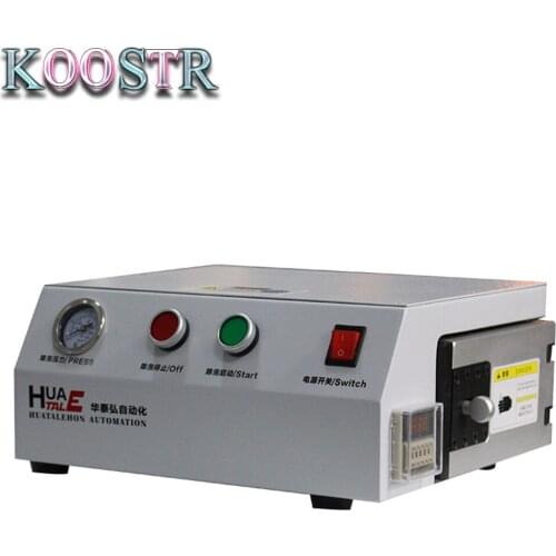Latest Mini Bubble Remove Machine Autoclave Debubble Machine For iPhone Samsung Other Smart Phone LCD Repair HUATAIE