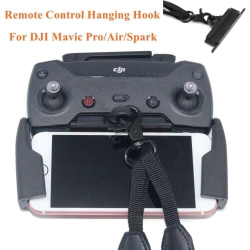 Remote Controller Shoulder Neck Strap Belt Lanyard + Hang Buckle Bracket Board for DJI Mavic Pro Air Spark Drone Accessories