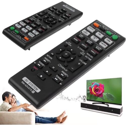 Remote Control RM-ADU078 AV System for sony DAV-TZ710 HBD-DZ170 HBD-DZ171 HBD-DZ175 Replace Television Replacement