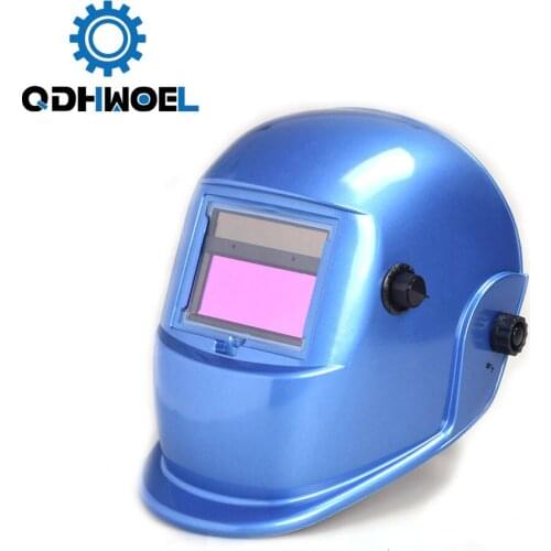 Auto Darkening Welding Helmet KM-6000B with Solar Cells and Lithium Battery