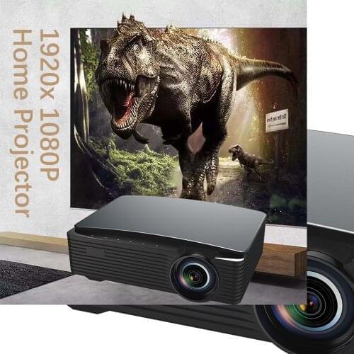 TOP 1080P Video 4K Proiettore Bluetooth Smart Home Theater LED 3D Beamer for Smartphone Tela Para Proyetor Cine yg620