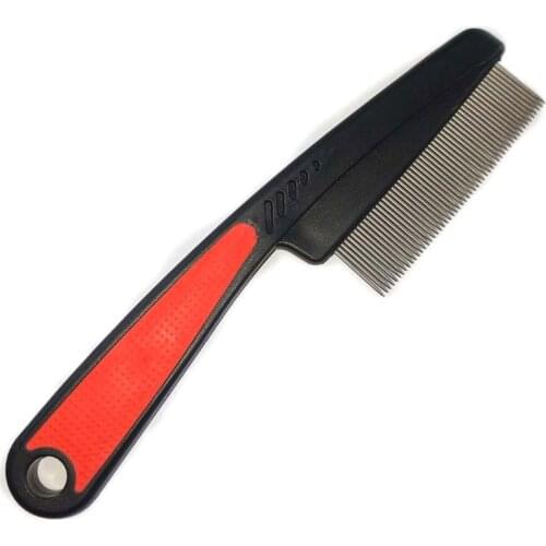 Pet Product Comb Stainless Steel Lice Comb for Dogs Cat Lice Remover Dense Needles Pet Grooming Hairbrush Cat Dog Hair Combs
