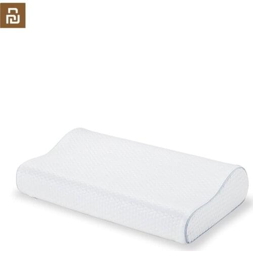 Youpin 8H Flexible Memory Cotton Pillow Powerful Anti-bacteria Suctions Eliminates Mites Mites Slow Re-bouncing Good Sleeping