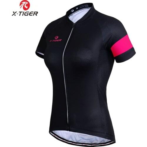 X-Tiger Women Cycling Jersey Top Quality Summer MTB Bicycle Wear Racing Bike Clothes Maillot Ropa Ciclismo Cycling Clothing