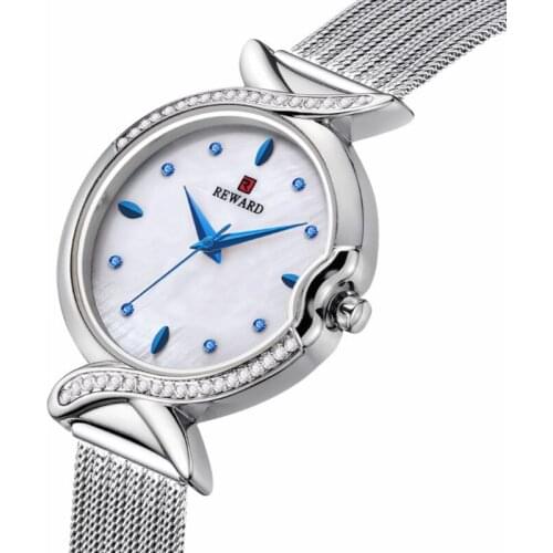 Women Watches Waterproof Luxury Rhinestone Watch Women Fashion Silver Womens Watches Casual Bracelet Ladies Reloj Mujer