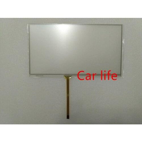7 inch 8 pins glass touch Screen panel Digitizer Lens for Hilux car LCD DVD Player gps navigation