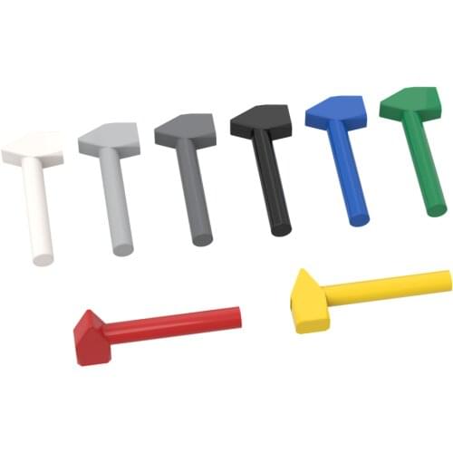 BuildMOC 4522 Hammer For Building Blocks Parts DIY Construction Classic Brand gift Toys
