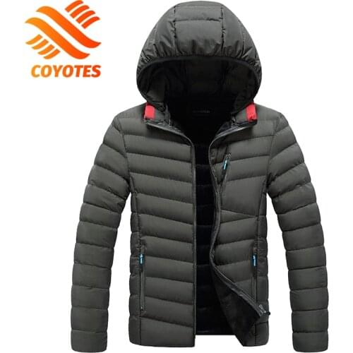 COYOTES Men's Autumn Parkas