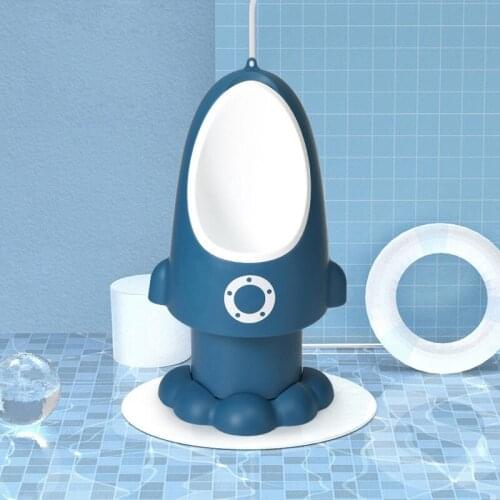 Baby Urinal Boys Potty Toilet Training Rocket Animal Shape Kids Children Stand Vertical Urinal Infant Penico Pee