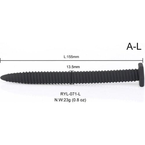 Elastic Silicone Screws Design Urethral Plug Male Masturbation Toys Penis Stretching Stimulation Adult Products Gay SM Sex Toys