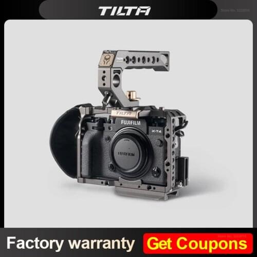 Tilta Cage for Fuji X-T3 X-T4 Camera to Mount Microphone Monitor LED Light TA-T04-FCC VS Smallring UURig Ulanzi