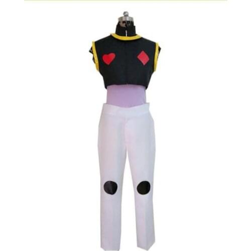 Hunter hunter Hisoka Cosplay costume with arm accessories and leg covers Anime custom any size