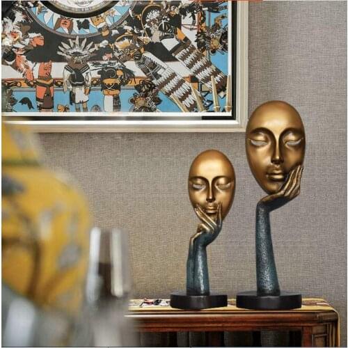 Creative modern masks crafts decoration