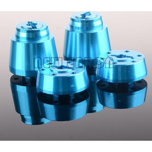 NEW ENRON 4Pc Metal 2.2" Front&Rear Wheel HEX 14MM&12MM AX31266 For RC Crawler Car 1/10 Rock Electric Axial Racing Yeti AX90026