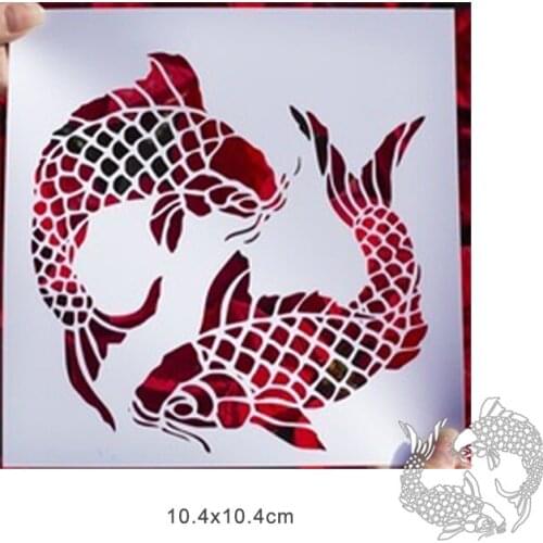 Fish Metal Cutting Dies Stencil Scrapbooking DIY Album Stamp Paper Card Embossing Decor Craft New Dies For 2020