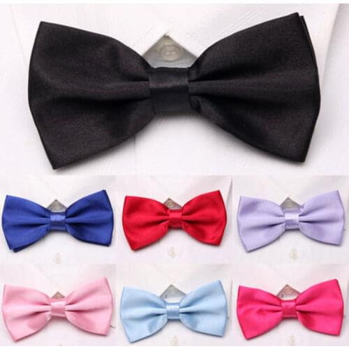 Plain Neck Bow tie Mens Necktis Tie Bowtie Casual Wedding Party Business Groom Bow ties 42 Colors, 300pcs