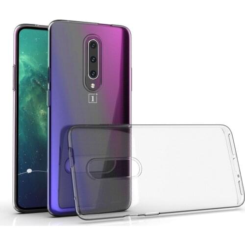 Transparent silicone phone case for oneplus 7 pro 7 6 t 6t 3 3T 5 5t 7t 8 8T pro oneplus nord Clear soft tpu cover cases