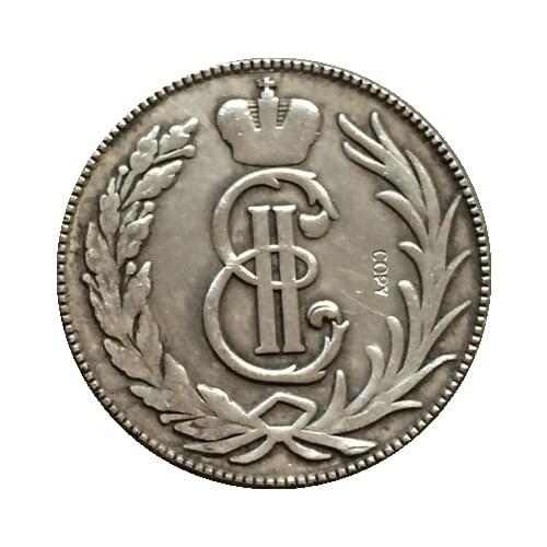 Russian coins 15 kopek 1764 copy 22 mm
