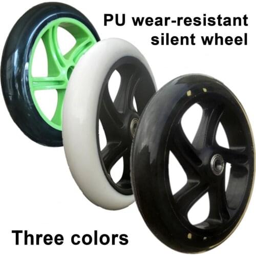 1pc Aluminum Alloy 180mm Pro Stunt Scooter Wheels with Bearing Kick Scooters Scooter Parts Wheels Replacements Accessories