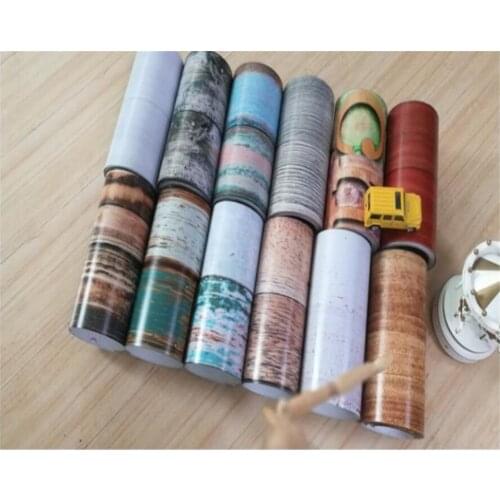 Beibehang 20x500 cm Self Adhesive Tile Art Floor Wallpaper Wall Sticker Floor Sticker Kitchen Bathroom Home Decor Vinyl Decal