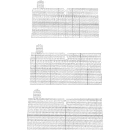 Car SUV Windshield Sunshade Reusable Double Side Aluminum Foil Front Windscreen Sun Shade Car Exterior Accessories