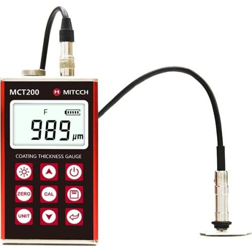 MCT200 Ultrasonic Paint Thickness Gauge Portable Paint Coating Thickness Gages