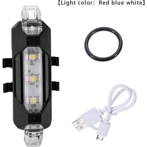 Bike Seatpost Light Night Strong Storage 4 Light Modes Cycling Safty Warning LED Lamp Waterproof Taillight Bicycle Rear Light