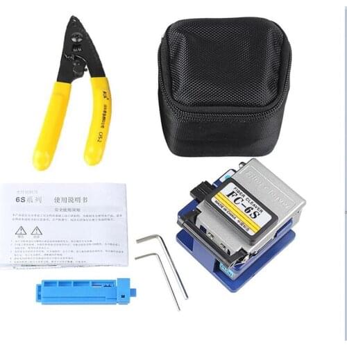 Fiber-Optic-Tool-Sets Ftth Cleaver Wire-Stripper-Use Fc-6s-Fiber for Pliers Fttx