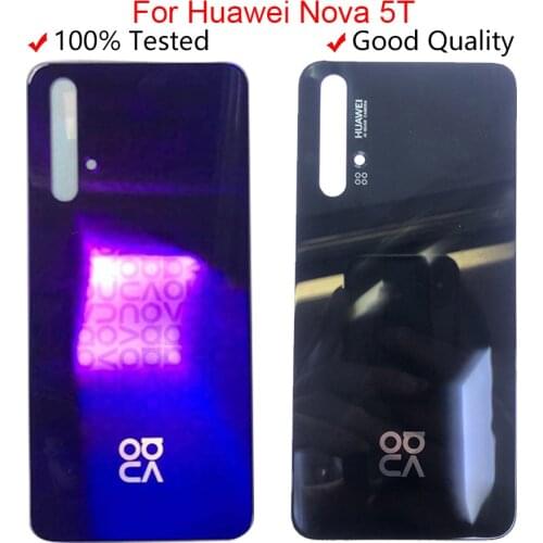 NEW Original For Huawei Nova 5t Battery Cover Honor 20 SE Rear Door Housing Back Case Phone For Huawei Honor 20se Battery Cover