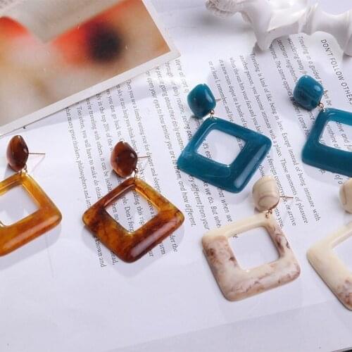 Korean Style Earings for Women Aesthetic Geometric Pendientes Earrings Set Stud Earring Jewelry Accessorie 2021 Kolczyki