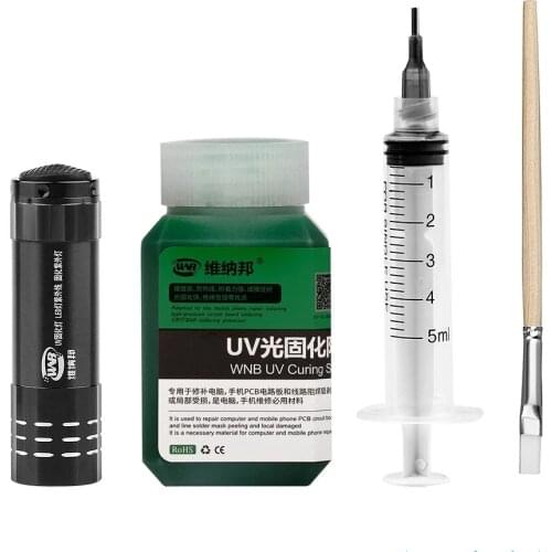 100g UV Photosensitive Curable Solder Mask Ink Prevent Corrosive Arcing BGA PCB SMD Circuit Board Repair Welding Paint Oil