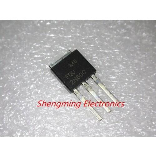 1000pcs FQU2N60C 2N60C 2N60 TO-251 Mosfet Transistor