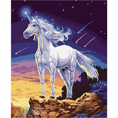 5D diamond painting unicorn diy embroidery cross stitches horse animal full diamond painting Art Decoration
