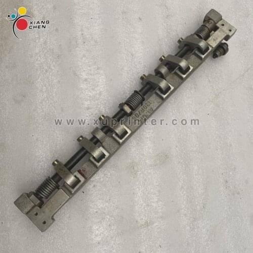 6 Teeth Original Used QM46 Delivery Gripper Bar CPL MV.027.278 Gripper Bar A1.014.130 For HD QM46 Printing Machine Press Parts