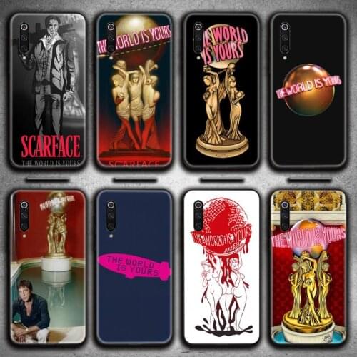 Scarfaces The World Is Yours Phone Case for Xiaomi Mi Note 10 Lite Mi 9T Pro xiaomi 10 10 CC9 Pro