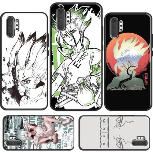 Dr Stone Senku For Samsung Galaxy S21 Ultra S20 FE S10 Plus S8 S9 S10E Phone Case For Note 20 10 9 Cover