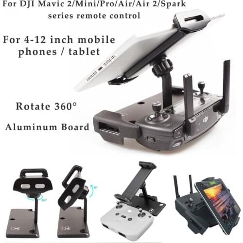 Remote Control Holder Phone Tablet Extension Bracket Transmitter Clip for DJI Mavic Mini Air 2 Zoom Platinum Spark Accessories